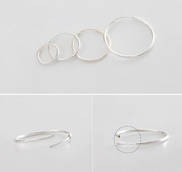 charm authentic 925 sterling silver simple fashion 3cm/5cm circle round hoop earring for women trendy jewelry, Golden
charm authentic 925 sterling silver simple fashion 3cm/5cm circle round hoop earring for women trendy jewelry, Golden