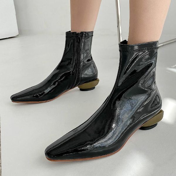 boots 2021 autumn ankle women platform buckle shoes thick heel short boot ladies casual footwear botas mujer high, Black
boots 2021 autumn ankle women platform buckle shoes thick heel short boot ladies casual footwear botas mujer high, Black