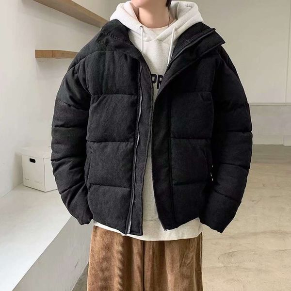 autumn winter 2020 new men's and women's loose corduroy bread trend cotton padded casual jacket, Black
autumn winter 2020 new men's and women's loose corduroy bread trend cotton padded casual jacket, Black
