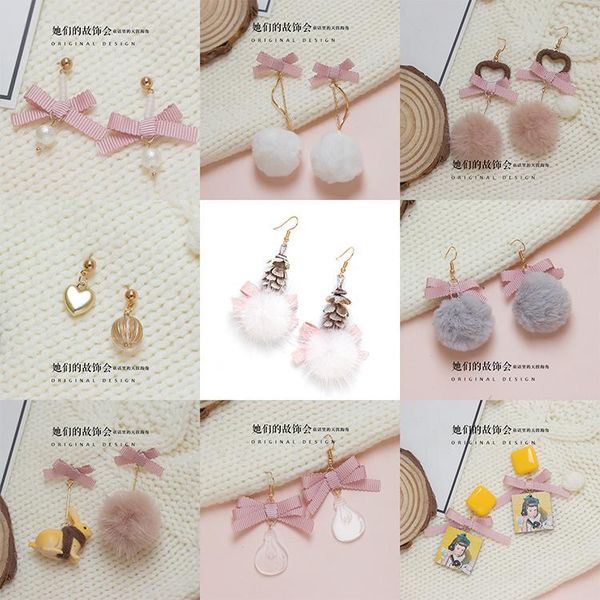 dangle & chandelier princess sweet lolita earrings autumn and spring warm korean everyday wind fluffy day handmade earring gsh177, Silver
dangle & chandelier princess sweet lolita earrings autumn and spring warm korean everyday wind fluffy day handmade earring gsh177, Silver