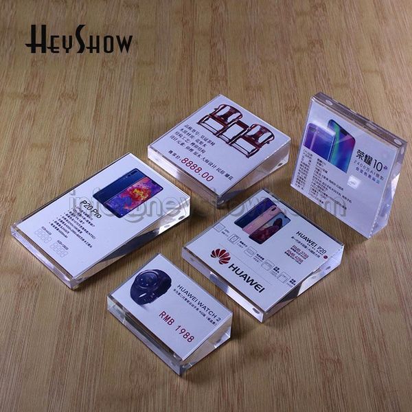 10pcs acrylic price tag holder desk label display stand crystal p frame table paper rack l sign base for retail shop
10pcs acrylic price tag holder desk label display stand crystal p frame table paper rack l sign base for retail shop
