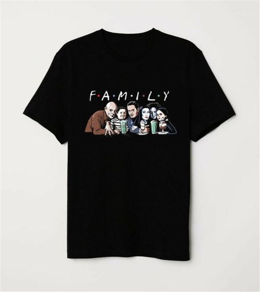 funny friends parody the addams family wednesday gomez pugsley black t-shirt superior quality tee shirt1, White;black
funny friends parody the addams family wednesday gomez pugsley black t-shirt superior quality tee shirt1, White;black