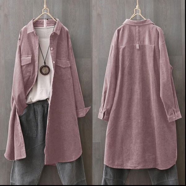 vintage casual cardigans shirts zanzea 2021 womens corduroy blouse long sleeve spring tunic female button down blusas oversized, White
vintage casual cardigans shirts zanzea 2021 womens corduroy blouse long sleeve spring tunic female button down blusas oversized, White