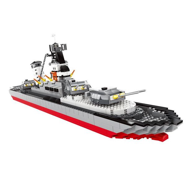 playful children's building block toy 3d warship model 774pcs 66.5 * 9.5 * 20 children's favorite gift environmental protection ma
playful children's building block toy 3d warship model 774pcs 66.5 * 9.5 * 20 children's favorite gift environmental protection ma