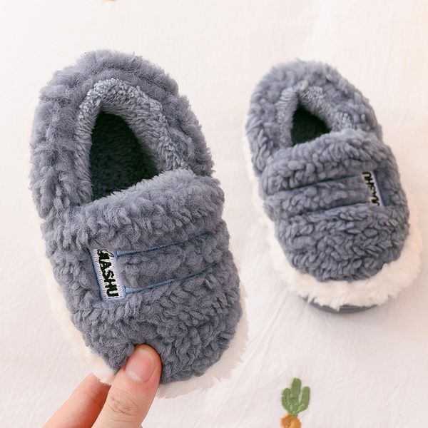 kids boys girls slippers soft home shoes for children winter toddle boys indoor bedroom slippers warm fur baby non-slip slippers 1031, Black;grey
kids boys girls slippers soft home shoes for children winter toddle boys indoor bedroom slippers warm fur baby non-slip slippers 1031, Black;grey