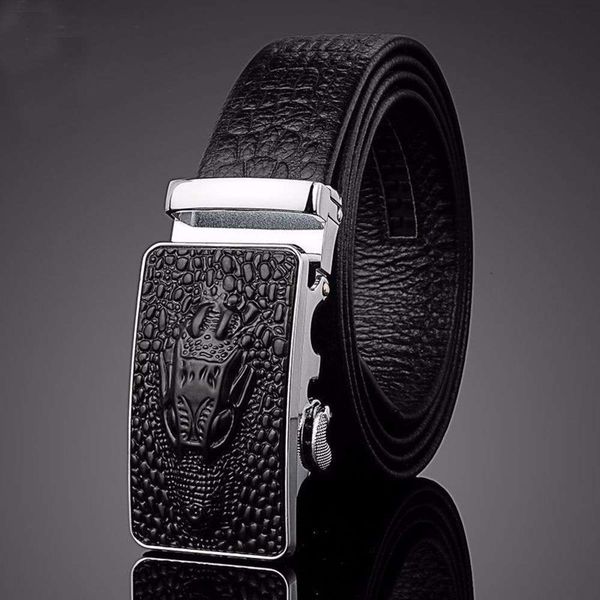 buckle fashion crocodile automatic with double-sided head leather belt, Black;brown
buckle fashion crocodile automatic with double-sided head leather belt, Black;brown