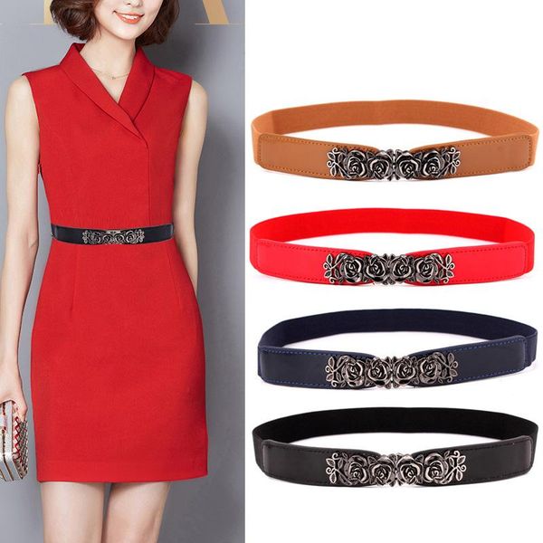 bla new female fashion plastic small waist seal female sose buckle pu leather retro counterpart elastic elastic thin belts, Black;brown
bla new female fashion plastic small waist seal female sose buckle pu leather retro counterpart elastic elastic thin belts, Black;brown