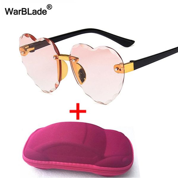 warblade fashion heart kids sunglasses boys girls heart rimless sun glasses children outdoors travel uv400 eyewear, White;black
warblade fashion heart kids sunglasses boys girls heart rimless sun glasses children outdoors travel uv400 eyewear, White;black