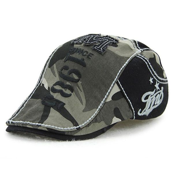 berets men's hat summer breathable washed cotton camouflage adjustable head size hip hop caps male bone personality tongue cap, Blue;gray
berets men's hat summer breathable washed cotton camouflage adjustable head size hip hop caps male bone personality tongue cap, Blue;gray