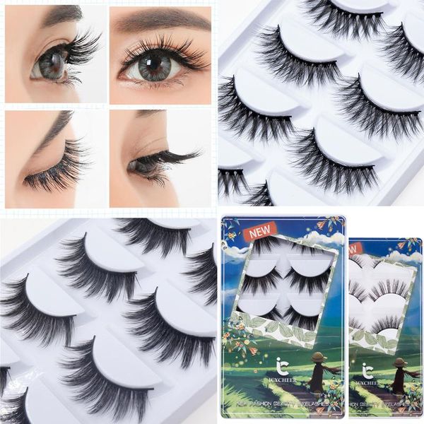false eyelashes icyche5pairs 3d faux mink natural thick long dramatic fake lashes makeup extension maquiagem
false eyelashes icyche5pairs 3d faux mink natural thick long dramatic fake lashes makeup extension maquiagem