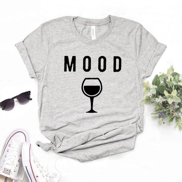 mood print women tshirt cotton t shirt gift for lady yong girl street tee 6 colors mf-9, White
mood print women tshirt cotton t shirt gift for lady yong girl street tee 6 colors mf-9, White