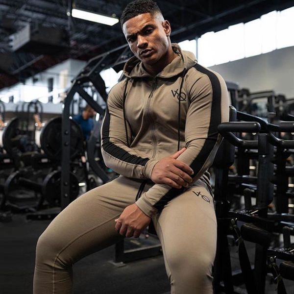 running sets 2021 spring autumn tracksuit men's sportswear two piece male zippered hooded sweatshirts + jogging pants suit1, Black;blue
running sets 2021 spring autumn tracksuit men's sportswear two piece male zippered hooded sweatshirts + jogging pants suit1, Black;blue