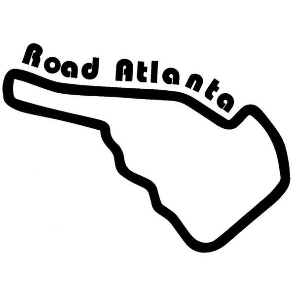 car stickers road atlanta track interesting decoration accessories stickers creative waterproof black/white,18cm*13cm 
car stickers road atlanta track interesting decoration accessories stickers creative waterproof black/white,18cm*13cm
