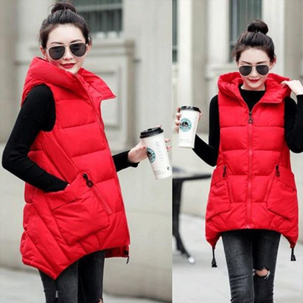autumn women vest coat 2020 cotton sleeveless plus size vest lace solid hooded coats korean casual winter long female 5xl, Black;white
autumn women vest coat 2020 cotton sleeveless plus size vest lace solid hooded coats korean casual winter long female 5xl, Black;white
