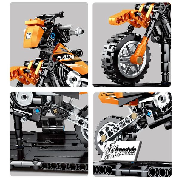 sembo 171pcs technic мотоциклетного harleyed building block fit by technic мотоцикл автомобили автомобиль велосипед набор для детей мальчик
sembo 171pcs technic мотоциклетного harleyed building block fit by technic мотоцикл автомобили автомобиль велосипед набор для детей мальчик