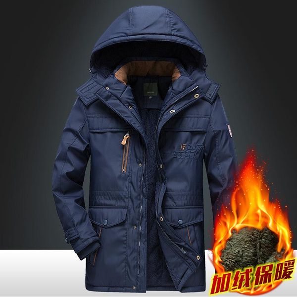 men's down & parkas winter jacket men thicken warm hooded wool liner parka hombre windbreaker outwear long coat plus size m-6xl, Black
men's down & parkas winter jacket men thicken warm hooded wool liner parka hombre windbreaker outwear long coat plus size m-6xl, Black