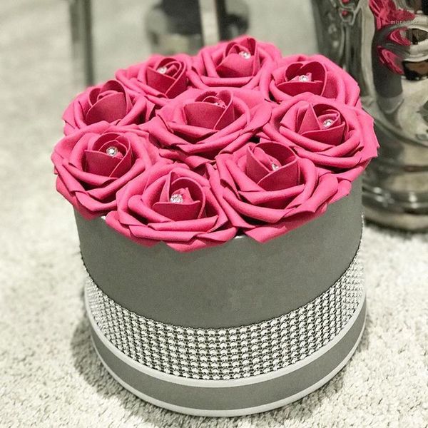 decorative flowers & wreaths colorful 30 heads 8cm pe foam artificial rose wedding bride bouquet home baby shower party decor scrapbooking d
decorative flowers & wreaths colorful 30 heads 8cm pe foam artificial rose wedding bride bouquet home baby shower party decor scrapbooking d