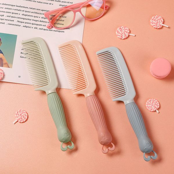 cute portable korean version of the new cartoon rabbit comb cute student girl anti-static children plastic with portable hair comb 
cute portable korean version of the new cartoon rabbit comb cute student girl anti-static children plastic with portable hair comb