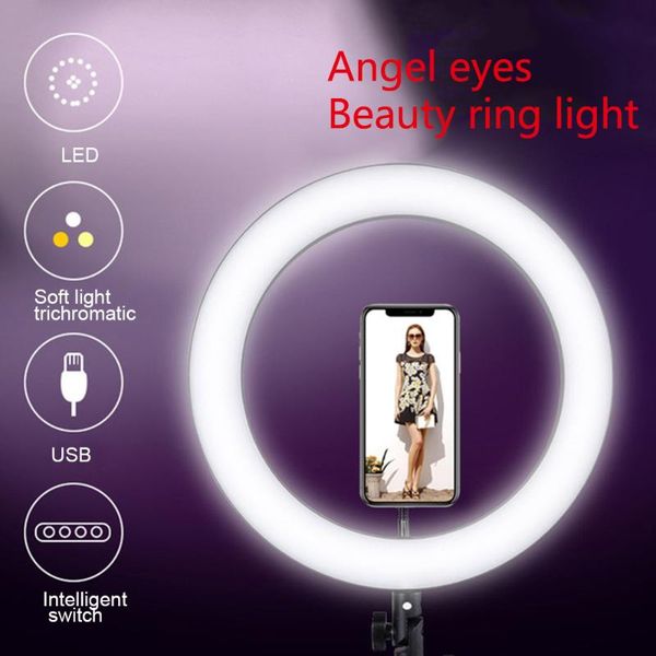 flash heads 14/10/6 inch pography led selfie ring light with phone holder usb plug po studio for smartphone live broadcast
flash heads 14/10/6 inch pography led selfie ring light with phone holder usb plug po studio for smartphone live broadcast