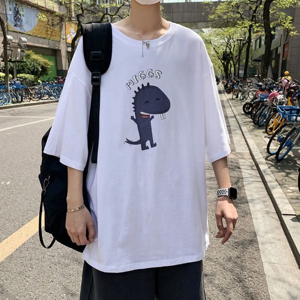 summer cotton short men's ins t-shirt t-shirt korean fashion loose quarter sleeve lovers wear versatile half sleeve ug1jp, Blue
summer cotton short men's ins t-shirt t-shirt korean fashion loose quarter sleeve lovers wear versatile half sleeve ug1jp, Blue