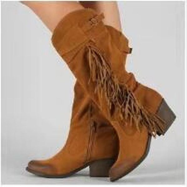 boots women mid-calf high heels shoes woman booties vintage autumn warm tassels shoe chaussures femme zapatos mujer sapato nh216, Black
boots women mid-calf high heels shoes woman booties vintage autumn warm tassels shoe chaussures femme zapatos mujer sapato nh216, Black