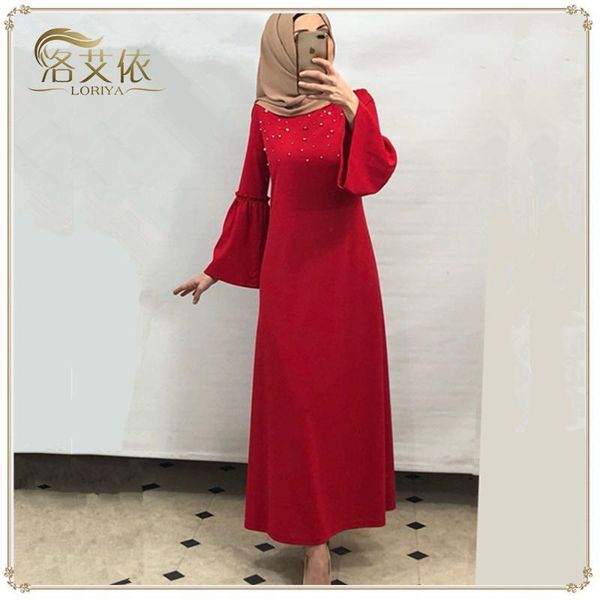 casual dresses wepbel women long dress muslim abaya high waist beading fashion pearl trumpet full sleeves ramadan1, Black;gray
casual dresses wepbel women long dress muslim abaya high waist beading fashion pearl trumpet full sleeves ramadan1, Black;gray