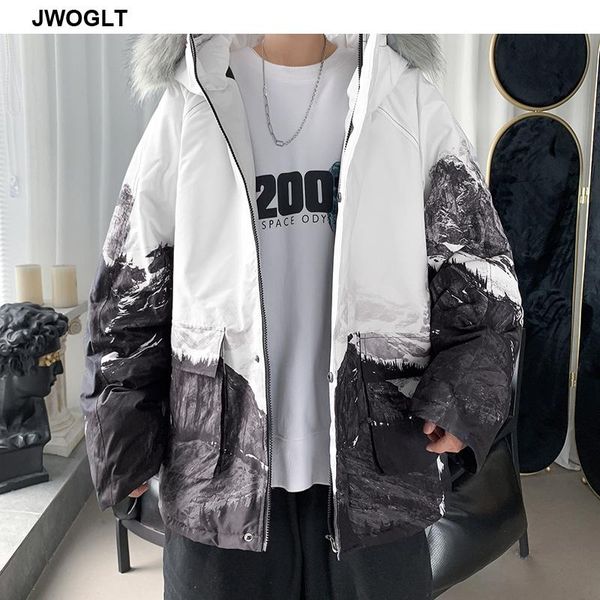 korea fashion winter jacket men warm soft fur hood warm snow mountain print parkas zipper thick windproof winter coats 4xl 5xl, Black
korea fashion winter jacket men warm soft fur hood warm snow mountain print parkas zipper thick windproof winter coats 4xl 5xl, Black