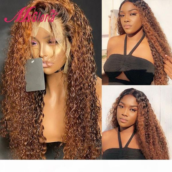 180 density ombre colored lace front human hair wigs for black women pre plucked bralizian remy curly human hair wigs, Black;brown
180 density ombre colored lace front human hair wigs for black women pre plucked bralizian remy curly human hair wigs, Black;brown
