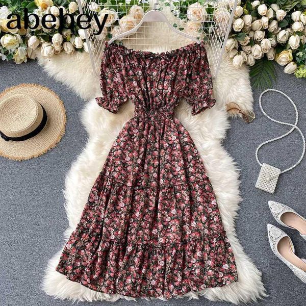 boho vintage 2020 ruffles floral print midi dress off shoulder summer party tie elegant dress women beach holiday1, Black;gray
boho vintage 2020 ruffles floral print midi dress off shoulder summer party tie elegant dress women beach holiday1, Black;gray