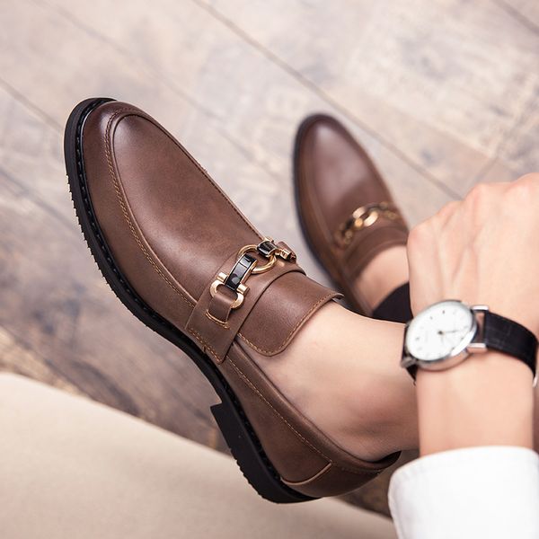 2020 new autumn new british business dress leather shoes fashion retro gentleman mens shoes korean style fashion thin shoes, Black
2020 new autumn new british business dress leather shoes fashion retro gentleman mens shoes korean style fashion thin shoes, Black