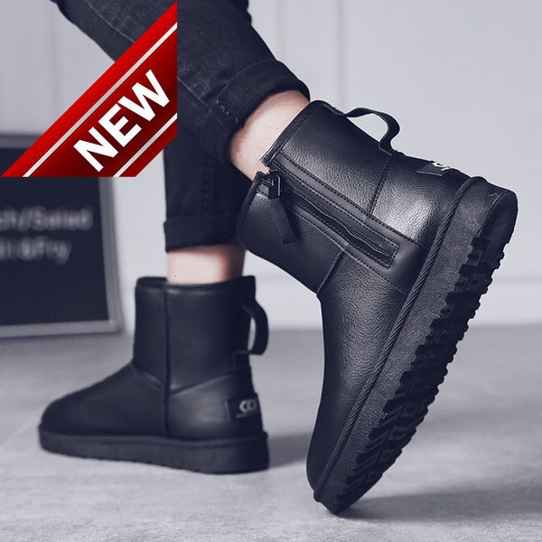 all black winter men's plush warm shoes zipper martin cotton boots bread waterproof northeast snow
all black winter men's plush warm shoes zipper martin cotton boots bread waterproof northeast snow