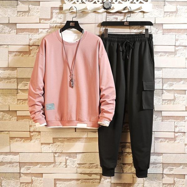 men's tracksuits spring and autumn 2021 sports shirt, a hooded sweatshirt + pants, wool sweatshirt, casual jogging pants, Gray
men's tracksuits spring and autumn 2021 sports shirt, a hooded sweatshirt + pants, wool sweatshirt, casual jogging pants, Gray
