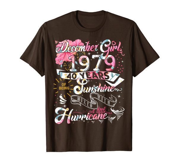 classic 40th birthday gift 40years old vintage december 1979 t-shirt, White;black
classic 40th birthday gift 40years old vintage december 1979 t-shirt, White;black