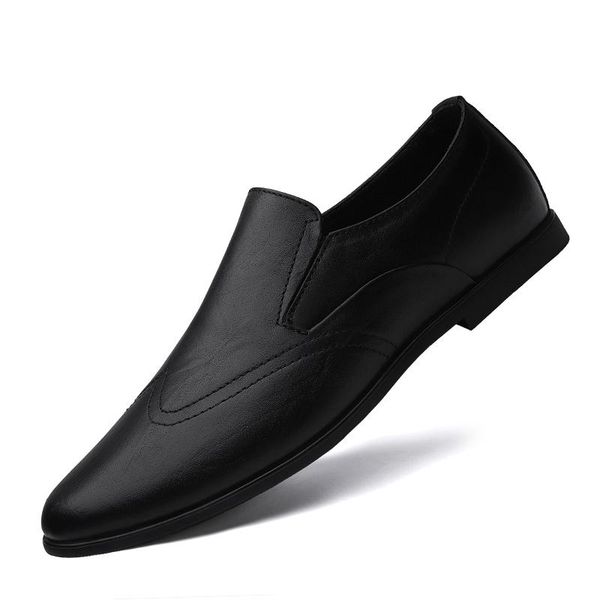 new men peas shoes genuine leather black loafers shoes men business formal dress designer 37-46 handmade %
new men peas shoes genuine leather black loafers shoes men business formal dress designer 37-46 handmade %