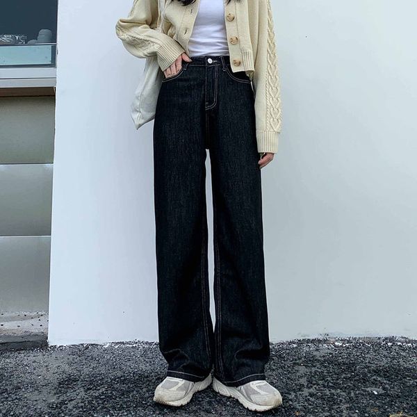 2021 new 2 colours korean style women loose blue casual jeans with waist women's straight pants (x1581) 58d8
2021 new 2 colours korean style women loose blue casual jeans with waist women's straight pants (x1581) 58d8