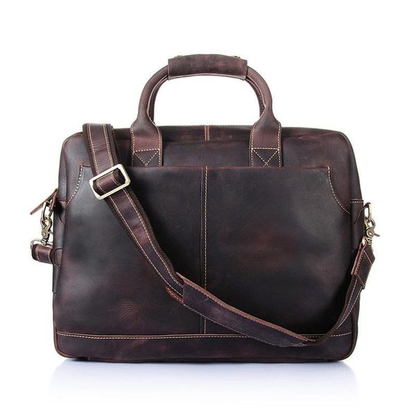 nesitu crazy horse leather men's briefcase messenger shoulder portfolio genuine leather lapbag mens office handbag #yd8013
nesitu crazy horse leather men's briefcase messenger shoulder portfolio genuine leather lapbag mens office handbag #yd8013