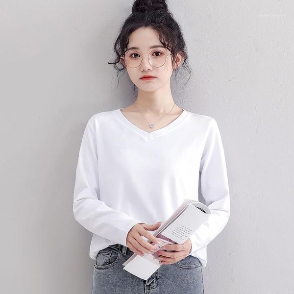 women's sweaters 2021 autumn / winter simple and versatile slim fit v-neck bottoming shirt with sweater long sleeves1, White;black
women's sweaters 2021 autumn / winter simple and versatile slim fit v-neck bottoming shirt with sweater long sleeves1, White;black
