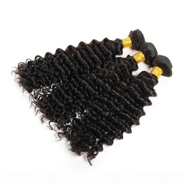 natural color straight body loose deep wave human hair 3pcs lot brazilian human hair weave unprocessed dhl, Black
natural color straight body loose deep wave human hair 3pcs lot brazilian human hair weave unprocessed dhl, Black