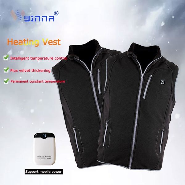 usb heated vest winter outdoor thermal for men usb heating vest heated vest winter jackets y201123, Black;white
usb heated vest winter outdoor thermal for men usb heating vest heated vest winter jackets y201123, Black;white