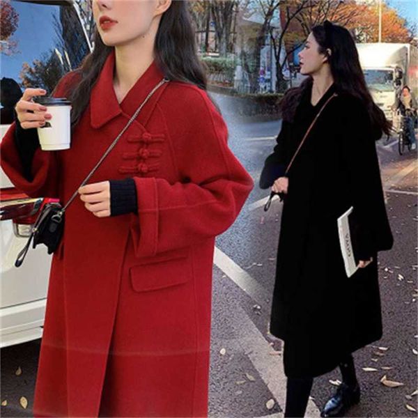 autumn and winter 2020 new korean loose popular small tweed women's middle long gathered waist woolen coat, Black
autumn and winter 2020 new korean loose popular small tweed women's middle long gathered waist woolen coat, Black