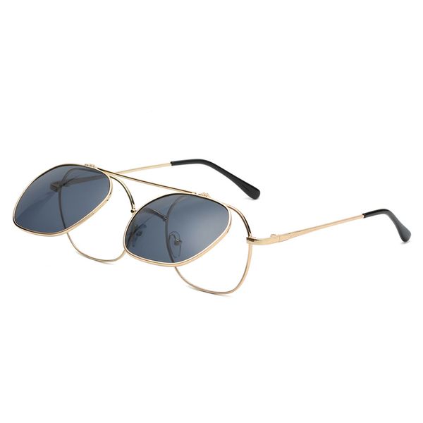 2020 trendy fashion sunglasses for men and women metal square designer frame flip up glasses vintage eyewear uv400, White;black
2020 trendy fashion sunglasses for men and women metal square designer frame flip up glasses vintage eyewear uv400, White;black