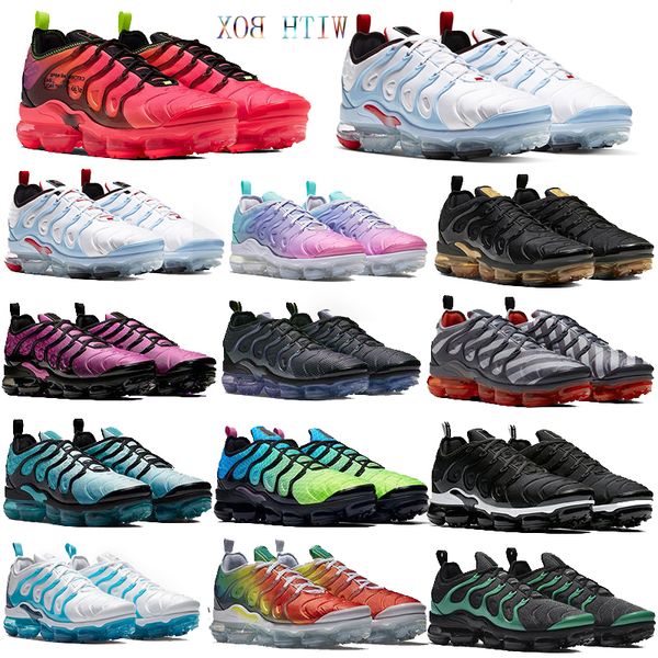 2020 tn plus purple pink mens shoes black white red yellow rainbow running womens sneakers 36-45 with box
2020 tn plus purple pink mens shoes black white red yellow rainbow running womens sneakers 36-45 with box