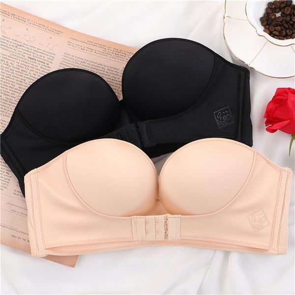 invisible bras strapless front buckle bra push up lingerie backless underwear seamless bralette for wedding dress, Red;black
invisible bras strapless front buckle bra push up lingerie backless underwear seamless bralette for wedding dress, Red;black