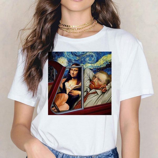 mona lisa van gogh t shirt hip hop women art tshirt harajuku funny print t-shirt ullzang fashion tees clothes female, White
mona lisa van gogh t shirt hip hop women art tshirt harajuku funny print t-shirt ullzang fashion tees clothes female, White