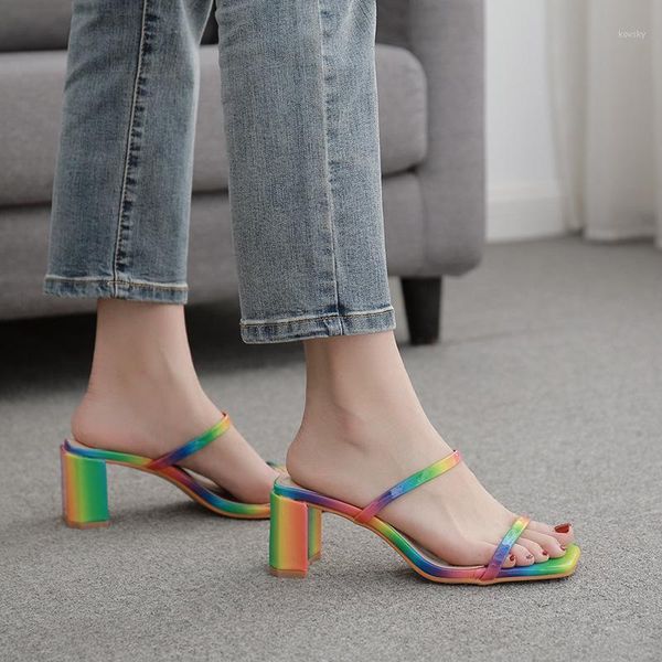 ltarta 2021 new summer fashion colorful one-strap chunky heel sandals square toe female sandals zl-886-21, Black
ltarta 2021 new summer fashion colorful one-strap chunky heel sandals square toe female sandals zl-886-21, Black