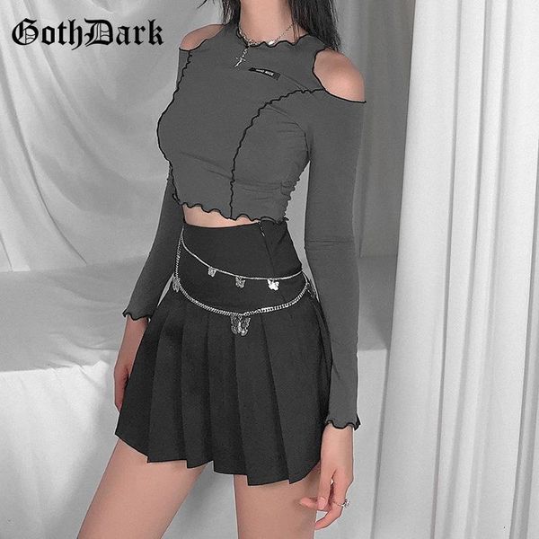 goth dark e-girl bodycon women t-shirts gothic hollow out long sleeve letter embroidery front ruffles hem streetwear crop, White
goth dark e-girl bodycon women t-shirts gothic hollow out long sleeve letter embroidery front ruffles hem streetwear crop, White