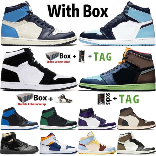 with box jumpman 1 1s mens basketball shoes obsidian unc twist travis scotts turbo lucky green chicago sport trainers sneakers eur 36- 47
with box jumpman 1 1s mens basketball shoes obsidian unc twist travis scotts turbo lucky green chicago sport trainers sneakers eur 36- 47
