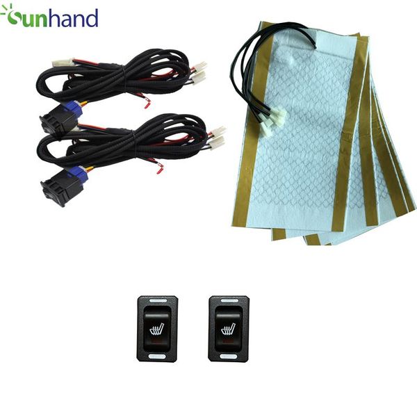 universal 12v heated seats car seat heater carbon fiber heat pad with rock switch and temperature protector
universal 12v heated seats car seat heater carbon fiber heat pad with rock switch and temperature protector