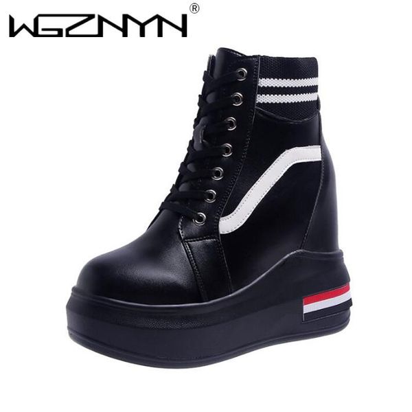 chunky sneakers women high platform shoes woman casual autumn winter wedges footwear zapatillas mujer platform snow boots, Black
chunky sneakers women high platform shoes woman casual autumn winter wedges footwear zapatillas mujer platform snow boots, Black