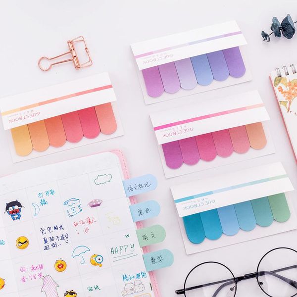 fresh rainbow gradient color sticky note mini index lable bookmark memo stationery office accessories school supplies bbysdx lipper
fresh rainbow gradient color sticky note mini index lable bookmark memo stationery office accessories school supplies bbysdx lipper
